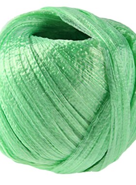 伏兴塑料捆扎绳草球撕裂绳q尼龙打包绳包装绳50g*45米绿色F038240