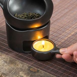 陶瓷烤茶炉d日式家用茶叶提香器焙茶醒茶器烘茶炒茶器炒米蜡烛温
