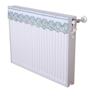 暖气t遮挡防熏黑装 丝暖气片罩家用老式 饰罩布艺暖气片防尘罩定制