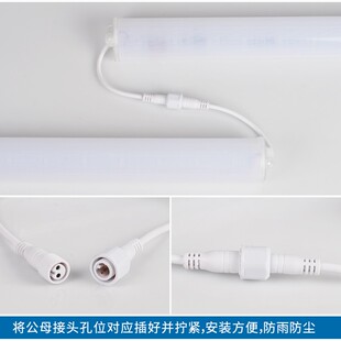 新led数码管户外七彩广告招y牌霓虹灯防水单色跑马霓虹流水护栏灯