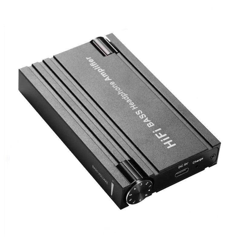 新HIFI便携式高保真耳放3.5m耳机信I号放大器支持重低音调节手机