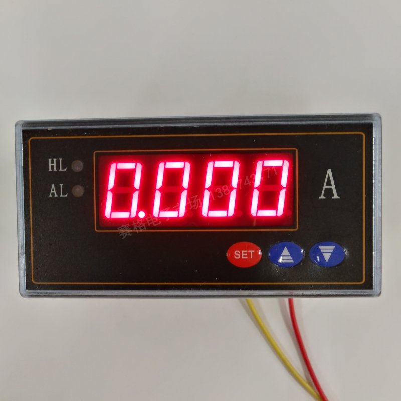 SX48直流5e00MA毫安DC5A直流10A数显电流表数字显示安培 SX48 DC1