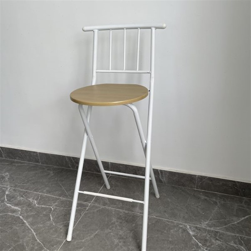 折叠高脚凳吧e台椅酒吧椅户外钓鱼阳台休闲椅收银台家用靠背高椅