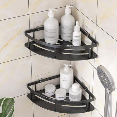 bathroom shelf toilet storage rack no punching shower racks