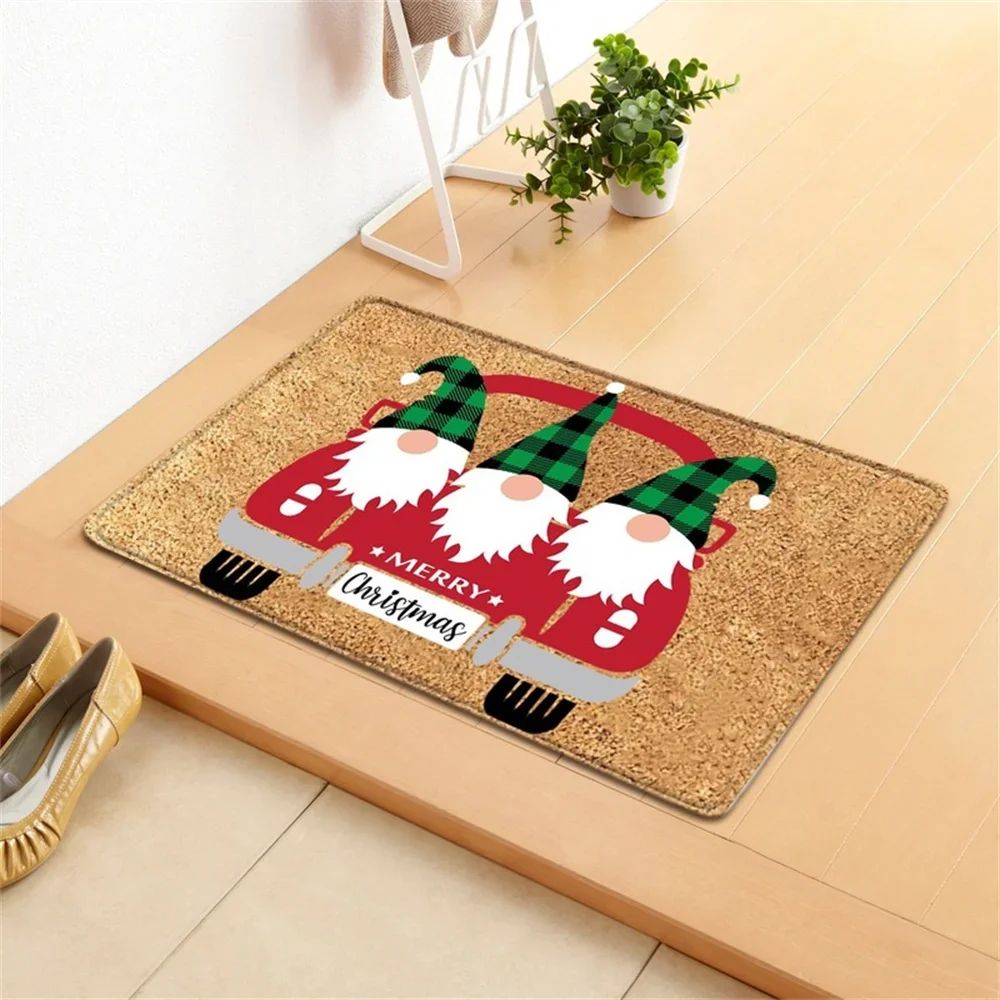 Cartoon Christmas Alphabet Door Mat Kitchen Mat Bedroom Livi