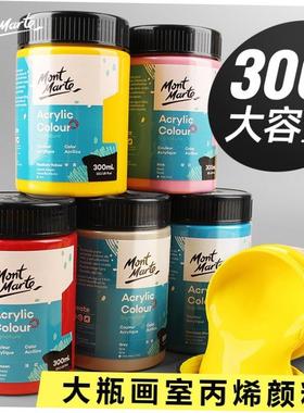 montmarte丙烯500ml studio acrylic colour paint蒙瑪特顏料丙烯