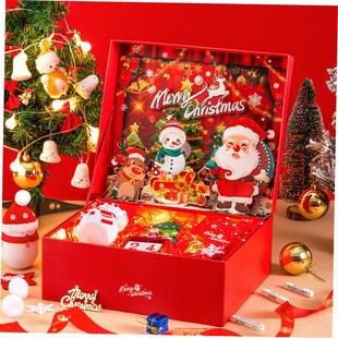 christmas gift wrap box bag present packaging圣诞礼物盒立体