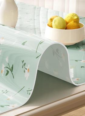 Waterproof PVC Table cloth Transparent Cover Mat Kitchen桌垫