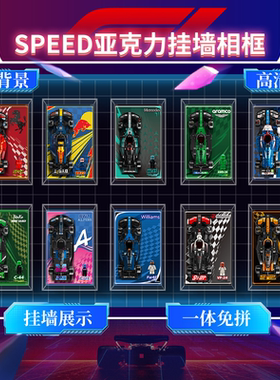 盒沐箱储用乐高speedF1赛车77242 77243 77244 77245亚克力展示盒