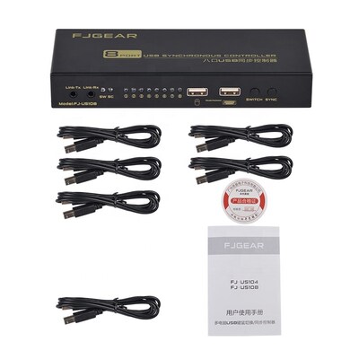 8 ports KVM switch USB synchronizer 8 ports synchronXous con