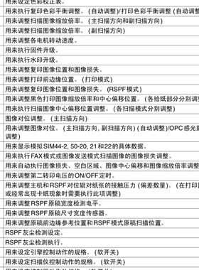 夏普2310e 2311 2610 2611 3110彩色错位调整彩色重叠调整视频指