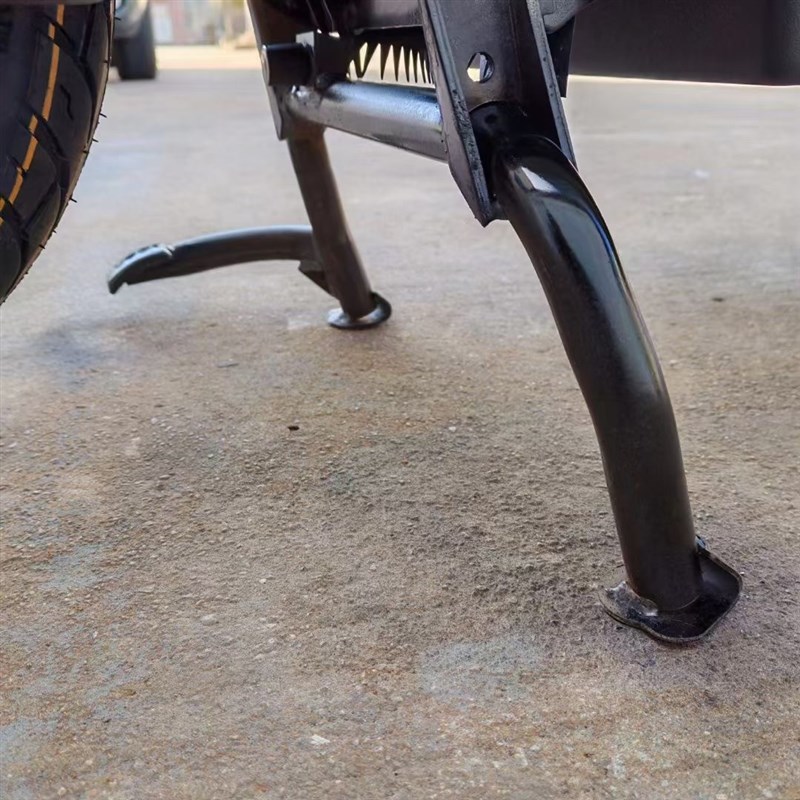 适配九/号电动车NZmix中撑主支撑脚撑双撑大T脚架无损改装配件