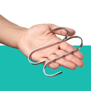 12pcs Hooks Flat Hanger Kitchen GaFrden Hanging Utensil Home