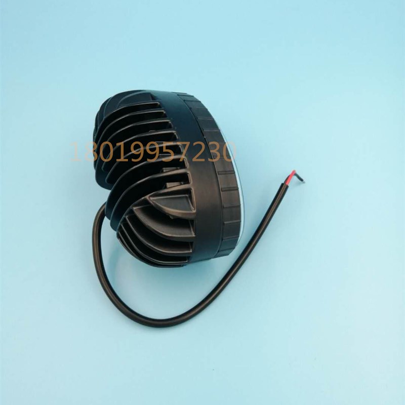 合力杭叉龙工中力叉车LED蓝光聚光倒车区域作L业警示灯电压10-80V