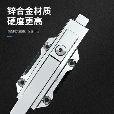 1178冷c库门锁冰库加厚安全锁把手工业烘箱烤箱门拉手半埋门锁把