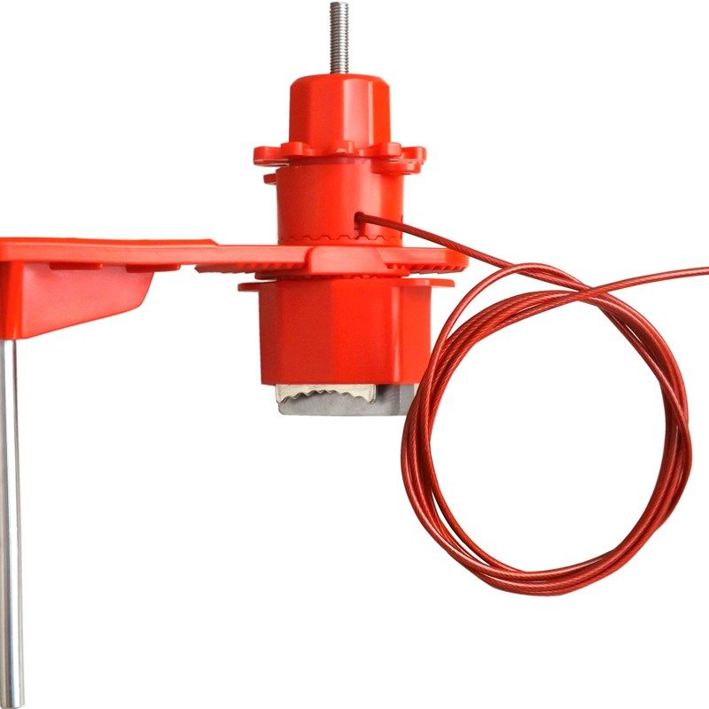 Duuke万用单臂缆绳阀门锁具/通用J工业门阀管理锁具V15