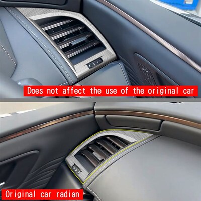 适用23a款丰田ALPHARD/VELLFIRE 40系不锈钢左右出风口框内饰配件