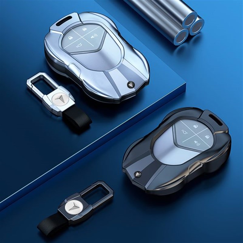 2022款长安深蓝SL03钥匙套2023款LS7汽车包扣金属保护壳男