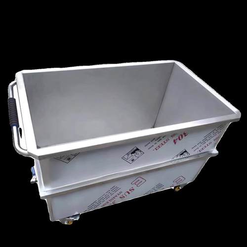 304定制不锈钢水箱方形储水箱手推车可移动商用解冻浸.泡池卤煮桶