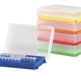 AS ONE亚速旺实m验室生命科学分析食品检查培养 96孔PCR支架试管