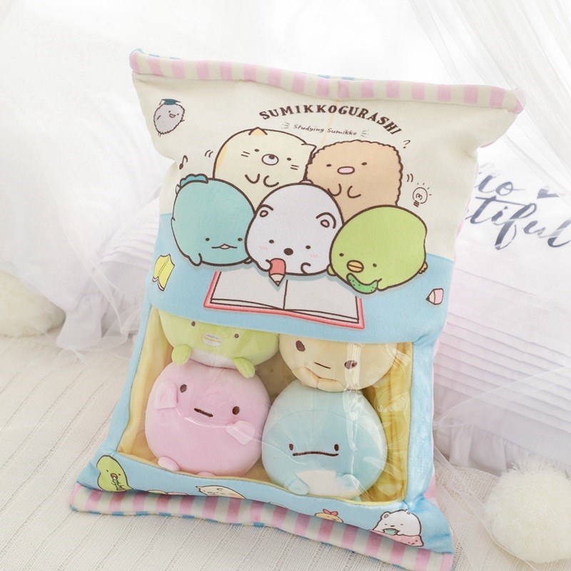 A Bag of 8pcs/6pcs Sumikko Gurashi PluJsh Toy Japanese Anima