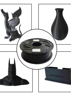 3D Printer Parts 1.75mm PLA Filat Plastic 1KG/roll WWhite Bl