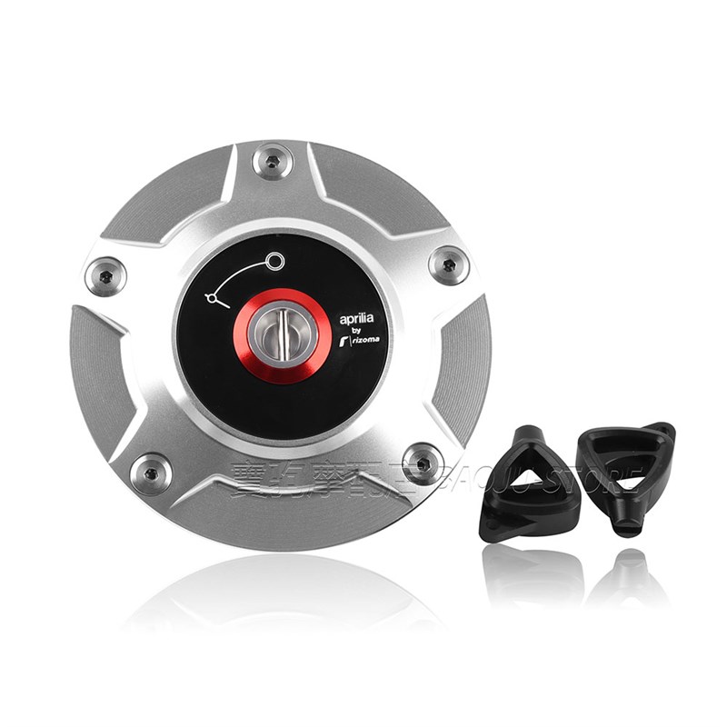 适用阿普利亚RSV4 R/RR/RF 1100 改H装Rizoma联名油箱盖防盗盖配