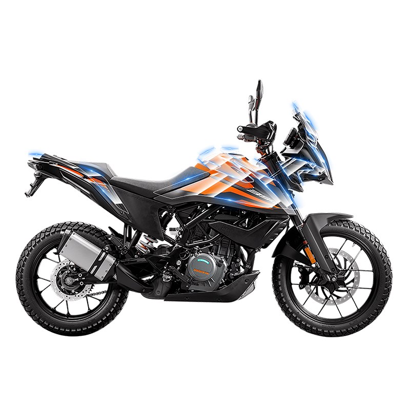 适用KTM3f90ADV漆面透明保护贴膜TPU隐形车衣全车划痕修复防水改
