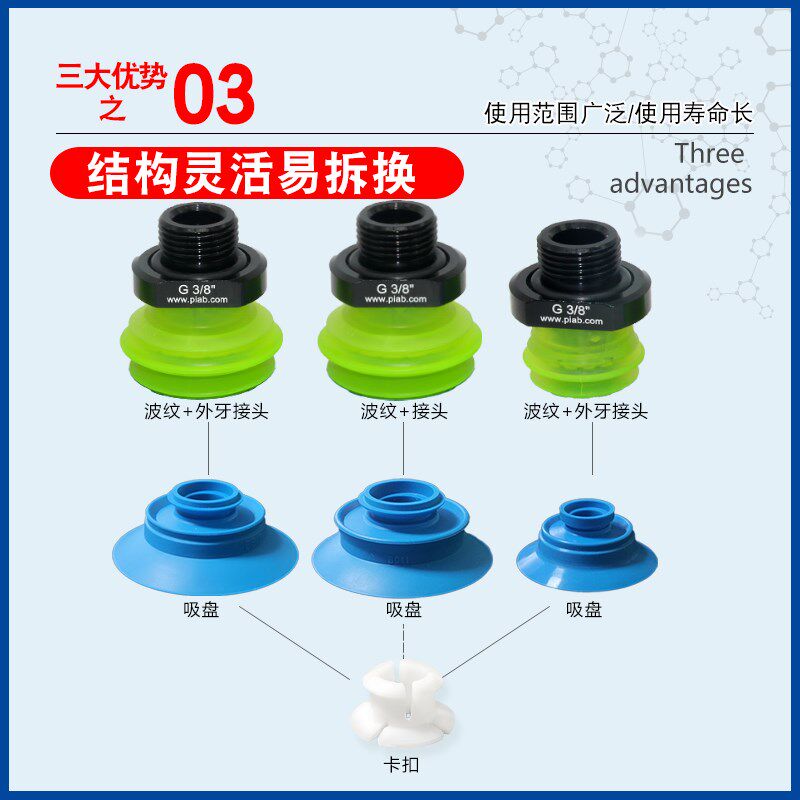 AFS艾弗森 软袋真空吸盘BGI25/34/41/48/63/80液W体袋食品袋码垛,标准件/零部件/工业耗材,真空吸盘,淘宝优惠券,粉丝福利购,淘宝优惠卷