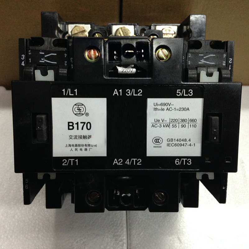 CJX8-170 B170 交流接触器 铜线圈 22E0V 380V 110V 36V 铜件银点