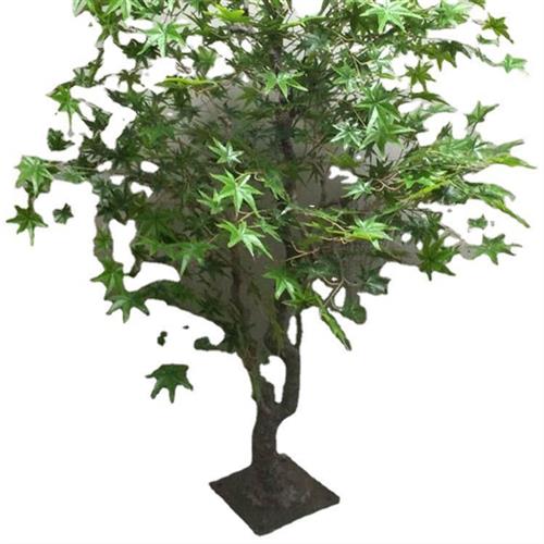 枫树假树盆栽客厅落地装饰植物树园林庭院摆件树绿植