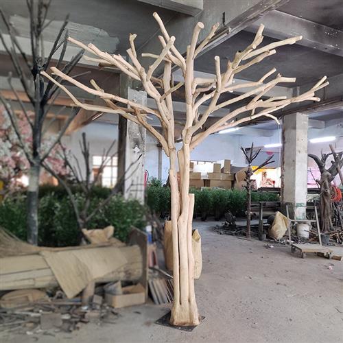 仿真枯树室内家居新中式造景干枝装饰商场橱窗道具悬挂假高仿真
