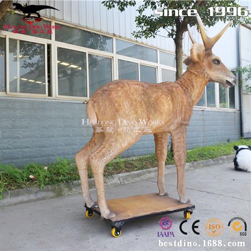 仿真鹿子羚羊稀有动物自贡大型仿真动物主题公园五一展览户外 - 封面