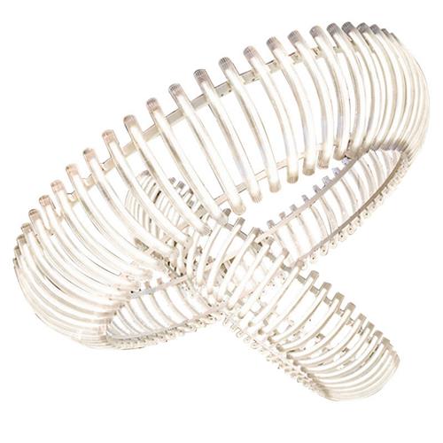 现代简约别墅复式楼客厅餐厅非标定制连环亚克力售楼部大堂装饰灯