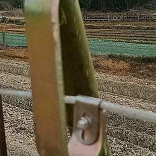 挂钩钢丝绳滑轮固定吊钩铁线铁丝钢丝钩顶钩水管索道钢索弯钩u.