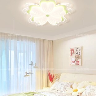 新新款主卧吸顶灯网红爆款花瓣卧室灯202L5年新款亚克力女孩房间