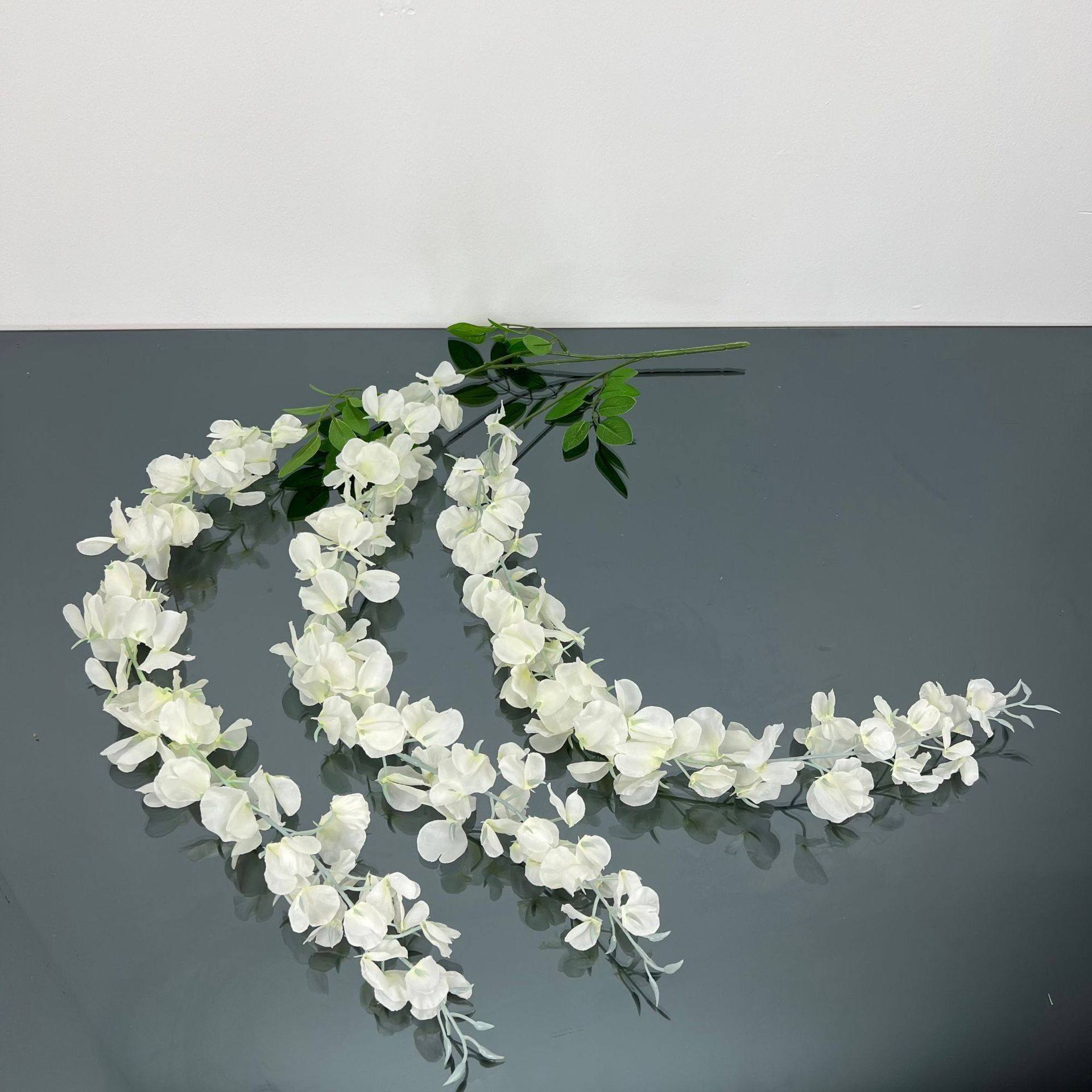 仿真豌豆花垂吊紫藤婚庆拱门吊顶装饰家居软装假花 豆花 厂家供应,家居饰品,仿真花/假花,淘宝优惠券,粉丝福利购,淘宝优惠卷