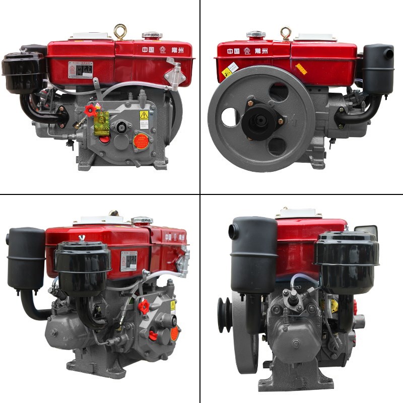 常州单缸柴油机发动机175Ru180R190水冷6/8匹小型农用手摇电启动