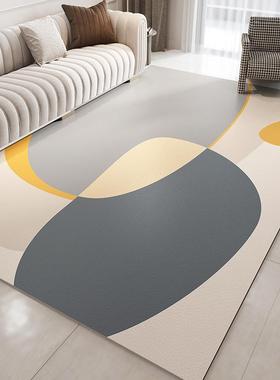 地垫地毯客厅茶几家用卧室北欧inAs轻奢风可pvc大面积新款垫沙发