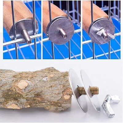 新品Birdcage Perch Paqrt Screw Bolt Washer Set Parrots Stand