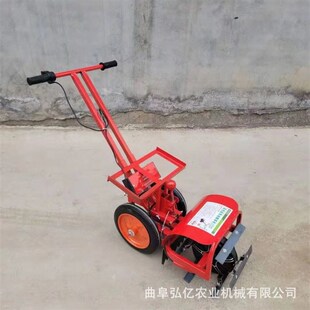 新型电动锄草机把手可调s田园微耕机48锂电池果园松土开沟犁地机