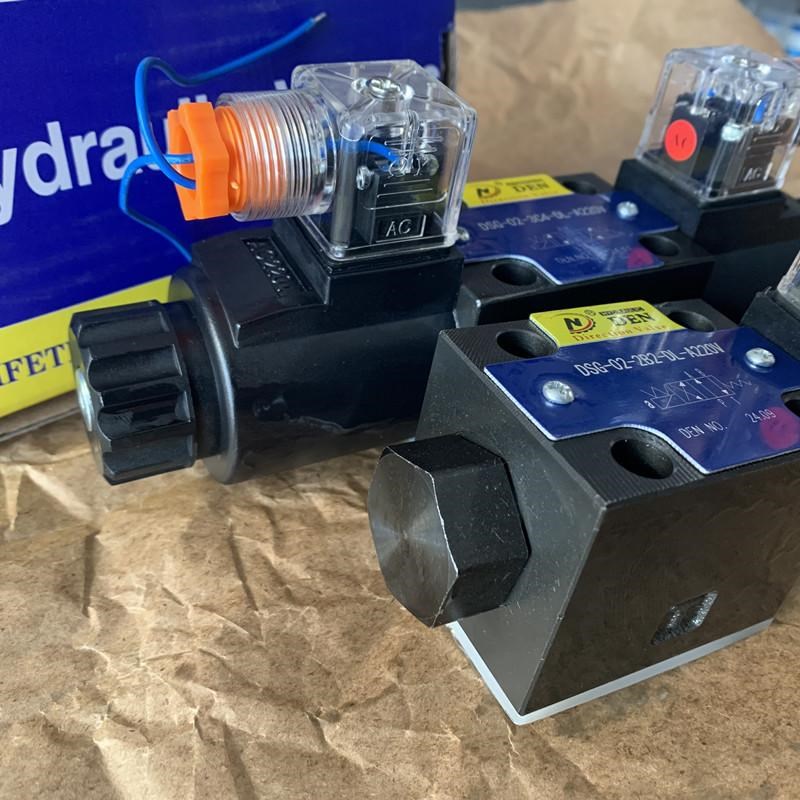 DSG-02-3C2液压电磁阀03换向阀24v控制阀220v 3C3 3C4 U3C6 2B2-D