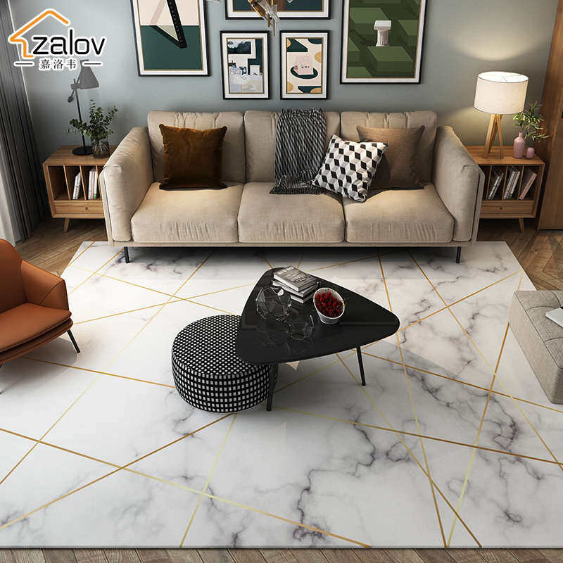 现代简约北欧风地毯客厅时尚几何D沙发茶几垫卧室床边毯满铺家用,居家布艺,地毯,淘宝优惠券,粉丝福利购,淘宝优惠卷