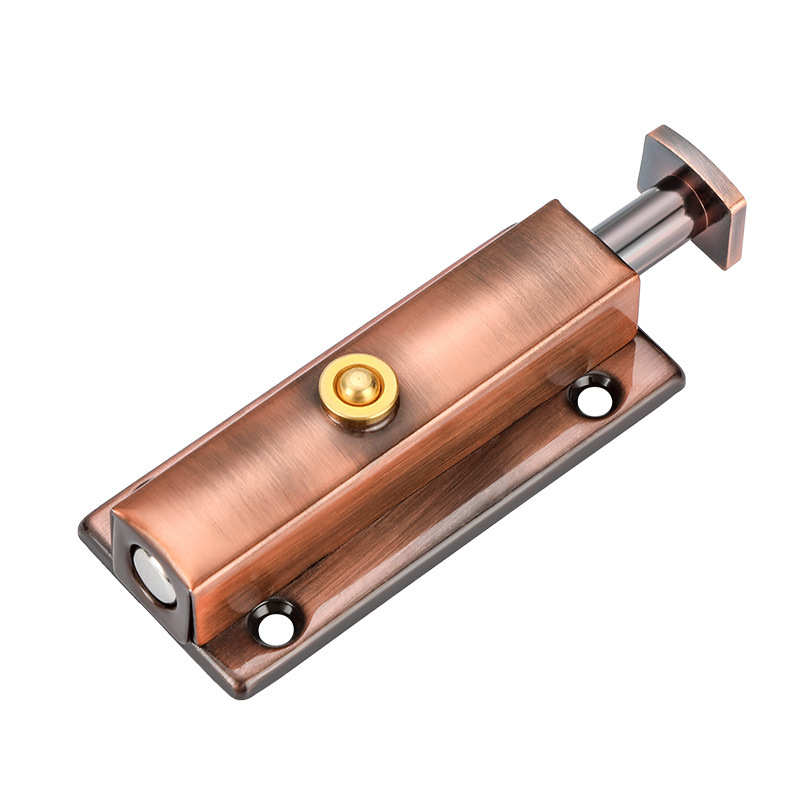 加厚不锈钢自动j弹簧插销锁扣门锁门闩卫生间门栓门扣木门防盗门