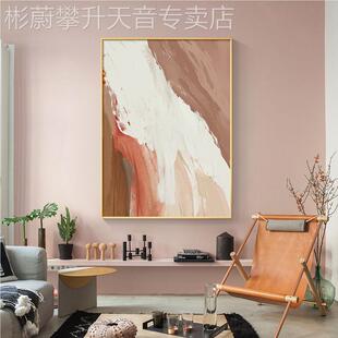 网红侘寂挂关赤贫地气风玄装饰画抽象大I走壁廊过道画户入大幅油