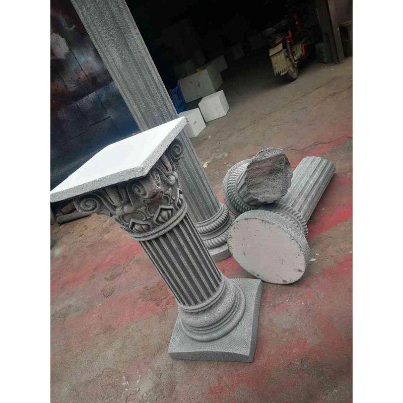 罗马柱泡沫仿真石柱摄影实景影棚D橱窗装饰罗马柱造景舞台剧道具,商业/办公家具,假山/仿真造景,淘宝优惠券,粉丝福利购,淘宝优惠卷