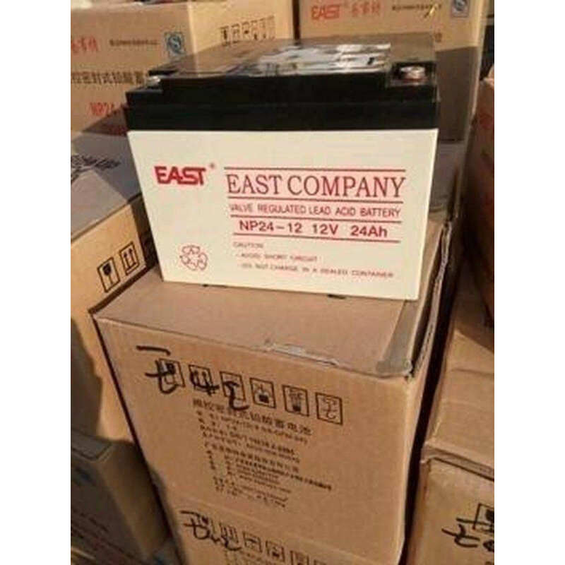 易事特铅酸蓄电池NP24-r1212v24ah铅酸免维护UPS电源机房消防设备