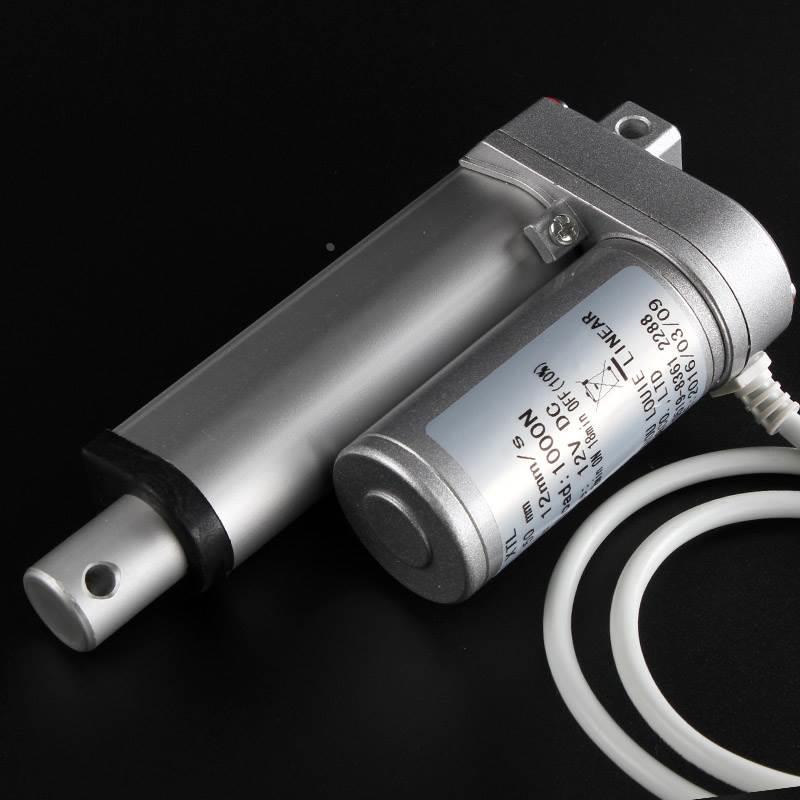 10mm-1200mm直流电机特小交流DC12V24V升降伸缩杆开窗器电动推杆*