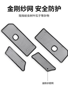 适用于19 20款奔驰S450L迈巴赫水箱防虫网防老鼠蚊V虫柳絮中网保