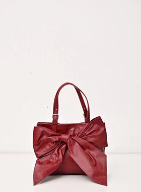 【NOCASE】立体大蝴蝶结装饰手提单肩包